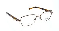 FABIO CIELO (#5204), Italian Eyeglasses 51mm, Elegant Ladies/ Women RX Prescription Optical Frames Authentic Glasses Includes Case, Made In Italy (Light Havana 5204)