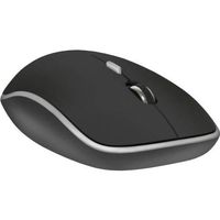 Premiertek.net WRLS 5BTN RF Mouse 1600 DPI Soft Touch Black