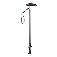 ZhaoLiRuShop Crutches Crutches Elderly Cane Carbon Light Telescopic Cane Slip Old Cane Carbon Fiber Crutches (Color : Black, Size : 60-10015cm)