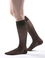 Allegro 15-20 mmHg Premium Italian Sheer Knee High Sock (Mocha) 5