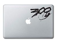 300 Spartan Sparta Printed Clear Vinyl Decal Sticker Compatible with Apple MacBook Pro Air 11" 12" 13" 15" All Years Laptop Trackpad Keyboard (15" MacBook (All Models))