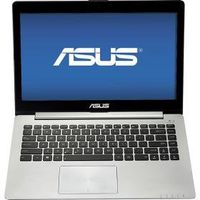 Asus - Ultrabook 14" Touch-screen Laptop 3rd Gen Intel® CoreTM I3-3217u Processor- 4gb Memory - 500gb Hard Drive - Black/silver
