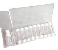 Pack of 9 Contact Lens Cases Container Holder Storage Box for Home and Travel Round Shape, D6
