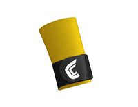 Cutters Ultra Compression Wrist Sleeve with Strap, Gold, X-Large