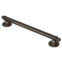 Moen YG2212ORB Brantford Bathroom Safety 12-Inch Designer Grab Bar, Oil Rubbed Bronze