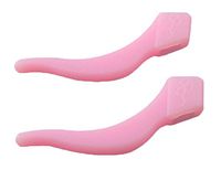 Pink Eyeglass Ear Grip Silicone Ear Hooks Holder