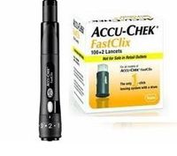 Fastclix Lancing Device + 102 Fastclix Lancets by Fastclix