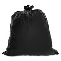 Genuine Joe 01535 Heavy-Duty Trash Bags, 1.5 Mil, 55-60 Gallon, 50/CT, Black