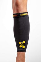 CopperJoint Calf Compression Sleeve – Copper-Infused Design, Promotes Proper Blood Flow, Offers Compression and Support for All Lifestyles - Single