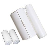 Portable Folding Lint Remover Roller with Dustproof Cover for Pet Hair, [120 Sheets/2 Refills] ApexOne 360° Rotation Lint Roller Set Brush for Dog Cat Hair Removal, Clothes, Furniture, Laundry