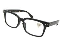 Big Retro Reading Glasses (Black Front-Tortoise Temple, 1.75)