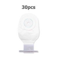 Ostomy Drainage Bags, Disposable Stoma Supplies Drainable Bags, Colostomy Pouch for Illeostomy Stoma Care and Colon Surgery,30pcs