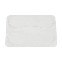 uxcell 1 Pair Transparent Silicone Gel Shoe Insole Inserts Pad Foot Heel Liner Cushion