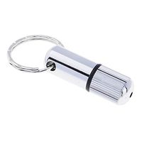 NATFUR Pocket Stainless Steel Cigar Punch Cutter Blade Cigar Cutting Keychain Gift Key-Chain Holder Perfect Novelty Fine Goodly