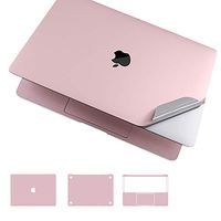 XSKN Full Body Cover for 2018 New MacBook Air 13 Retina with Touch ID (A1932) Precision-Cut 4 in 1 Anti-Scratch Ultra Slim Decal Protective Laptop Sticker (Rose Gold)