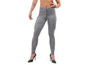 H.coosy practical;cozy Pure color black yoga pants tight leggings sports fitness pants Europe and the United States women sexy was thin mention hip pants In the horse gray M