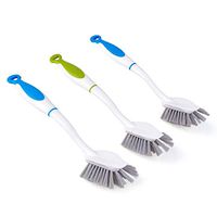 Pan Cleaning Brush Long Handle Cooling FanWith Strong Durability Set of 3