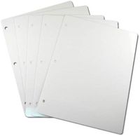 Crafter's Companion EZMount Lightweight Stamp Storage Panels 5/Pkg-8.5"X11" (Оnе Расk)