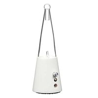 Exquisite Nebulizing Essential Oil Diffuser for Aromatherapy by Organic Aromas - White-Colored Wood Base with Glass Reservoir (White) …
