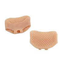 LiaoTI Silicone Forefoot Pads for Women High Heels Gel Breathable Insoles Front Feet Inserts 2pairs.