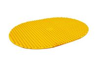 Pyramid Tips Yellow SSAV 'Power' Foot Massage Mat – ACU-Pyramid Design. Acupressure Mat to Treat Plantar Fasciitis, Arch Pain, Pain Syndrome, Deep Tissue. Ultra Soft Yellow Foot Mat