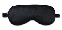 Double-Sided 100% Silk Shading Eye Mask Sleeing Eyes Cover for Children Black