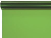 Pack Of 1, 40" x 100' Solid Apple Green Cello Roll 1.0 Mil For Easter Baskets Made In Usa