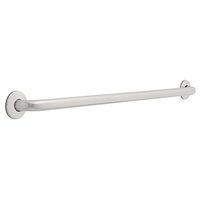 Franklin Brass 5736BS 1-1/4-Inch x 36-Inch Concealed Mount Safety Bath and Shower Grab Bar, Bright Stainless Steel