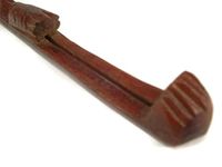 Back Scratcher Engraved Wood Red Massager Wooden Gift