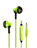 ANGORADO Android Wired Headphones/Earbuds/Earphones Excellent Sound Insulation Best Stereo + Built-in Microphone Compatible with iPhone/iPad/Samsung Galaxy/LG/Huawei/Sony/HTC/MP3 (Green)