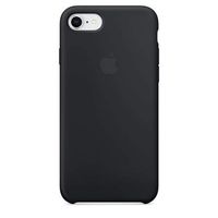 Apple Silicone Case (for iPhone 8 / iPhone 7) - Black - MQGK2ZM/A