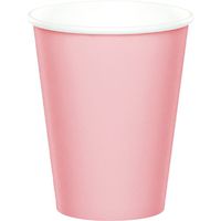 Creative Converting Paper Hot/Cold Cups, 9-Ounce., Classic Pink Color, Package Of 24,   (Pack of 5)