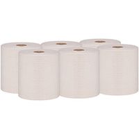 Marcal Pro Hardwound Paper Towel Roll - 800' Length x 7.87" Width - 100% Recycled, Natural Color, Case of 6 Rolls for Universal Paper Towel Dispenser, Green Seal Certified P728N