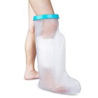 Waterproof Leg Cast Cover for Shower Bath, Waterproof Cast Protector, to Keep Cast Bandage Dry, for Wound Foot Ankle Orthopedic Boot, 24.4 Inches