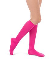 Jomi Compression Socks Women Collection, 15-20mmHg Microfiber 116 (Small, Pink)