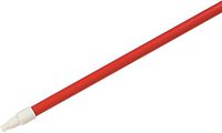Carlisle 4122505 Sparta Commercial Fiberglass Handle with Self-Locking Flex-Tip, 48", Red