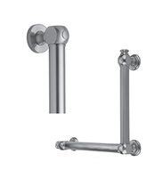 Jaclo G70-16H-32W-LH-PCH Smooth Transitional 90D Grab Bar, 16 x 32", Polished Chrome