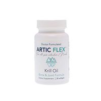 Artic Flex Neptune Krill Oil, Doctor Formulated Bone and Joint Supplement - Sustainable, “Friend of The Sea” Certified, No Aftertaste, 30 Softgel Capsules (1 Month Supply)