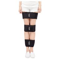 WE&ZHE 3 Pieces Children O / X Type Leg Correction Band / Reinforced Free Adjustment Leggings , pink