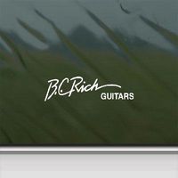 Bike Home Decor B. C. Rich Car Macbook Sticker Decal Auto Decor Art Laptop Helmet Car Decoration Wall White