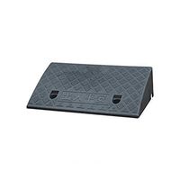 Lightweight Multi-Function Triangle Pad, 7cm-17cm Wear-Resistant Door Slash, Factory Supermarket Cargo Handling Service Ramp (Size: 49.5 27 7cm) (Color : Black, Size : 49.52713.5CM)