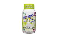 EZ-X CLEAN Ultra Concentrated Water Activated Bleach Tablets for Laundry and Multipurpose Cleaning. Original Scent 40 Tablets 7.05 OZ Phosphate Free Replaces Liquid BLEACHES (Original)