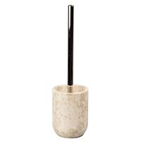 Creative Home Champagne Marble Toilet Brush Holder