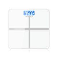Barry-Home A1 180kg/50g Floor Bathroom Scale for Body Weigh Smart Household Electronic Digital Heavy Weigh LCD Display Precision,C,White