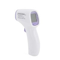 Kukakoo Ear and Forehead Thermometer – Fever Alarm and Memory Function丨LCD Digital Non Contact Infrared Thermometer Body Forehead Temperature Meter for Baby Kids Adults Indoor Outdoor White