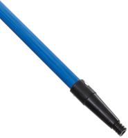 Zephyr 21805 Blue Threaded Fiberglass Handle For Dust Pan, 1" Diameter x 54" Length (Pack of 12)