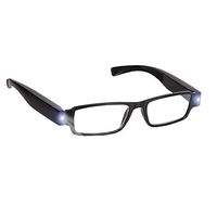 Bright LED Readers with Lights Reading Glasses Lighted Magnifier Nighttime Reader Compact Full Frame Eyewear Clear Vision Unisex Clear Vision Lighted Eye Glasses