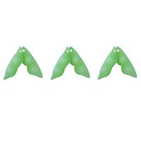 Bean-Shaped Bottle Cleansing Sponge, 6 Sponges - 3 X Set of 2