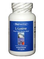 Allergy Research Group L-Lysine -- 500 mg - 100 Capsules by Allergy Research Group
