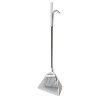 tidy sweep Dustpans Dustpan & Lobby Broom Combo Japan maker (Whitegray)
